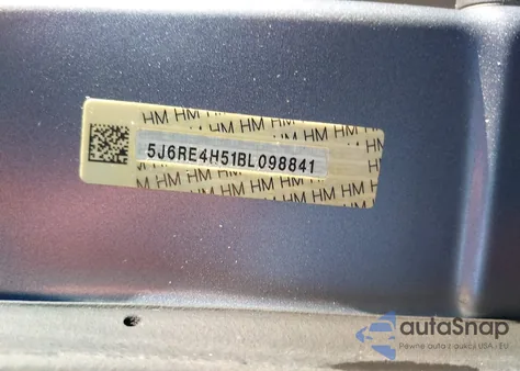 2011 Honda Cr-V Ex from USA, damaged, VIN 5J6RE4H51BL098841